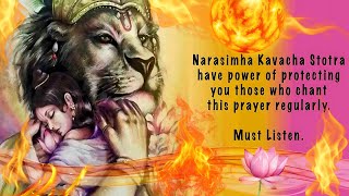 Narasimha Kavaca Stotram II Most powerful prayer II Protection from all Dangers