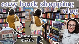 a cozy shop with me ✨📖 barnes \u0026 noble vlog/book haul