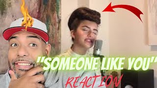 FIRST TIME LISTEN  | Angelina Jordan - Someone Like You  | REACTION!!!!!