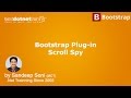 Bootstrap Tutorial - Bootstrap Scroll spy Plug-ins