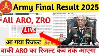 Agniveer Final Result Out 2025 Agniveer 2nd Batch Final Result Out 🎉 2024,25 Agniveer Result Out