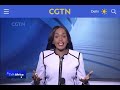 Rutendo Matinyarare debates Limpopo professor on illegal US sanctions on Zimbabwe on CGTN