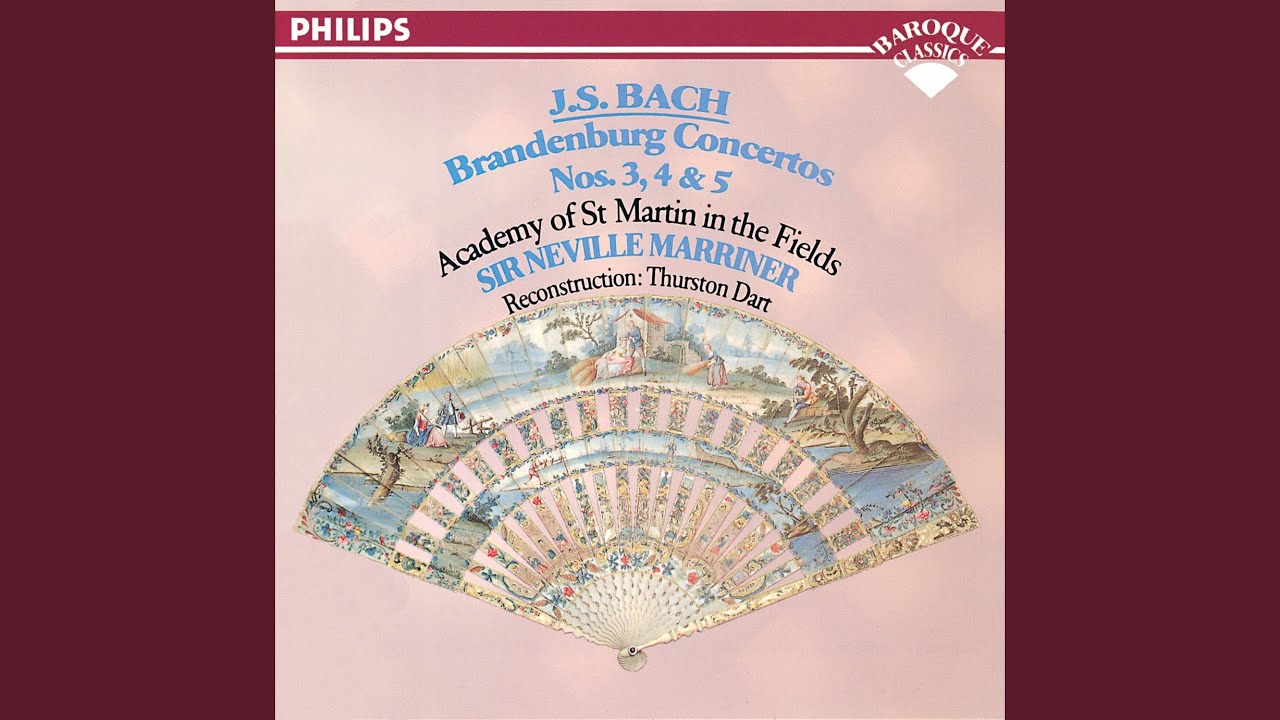 J.S. Bach: Brandenburg Concerto No. 5 In D Major, BWV 1050a - Ed. Dart ...