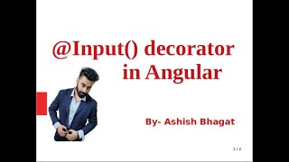 Angular 8: Input Property in Angular | @input decorator #18