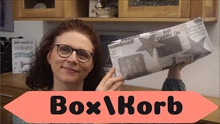 Box/Korb nähen !kostenloses Schnittmuster! Box/Basket free Pattern(ENGLISH SUBTITLES)