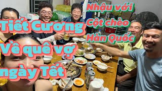 TIẾT CƯƠNG VỀ QUÊ VỢ ĂN TẾT BỊ HƯ XE ĐƯỢC BA VỢ SỬA GIÚP