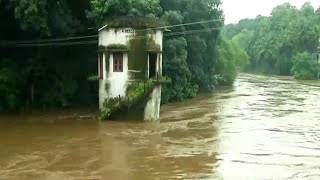 മീനച്ചിലാറ്റിലും മണിമലയാറ്റിലും ജലനിരപ്പ് ഉയരുന്നു; താഴ്ന്ന പ്രദേശങ്ങള്‍ വെള്ളത്തില്‍,  വൻ ദുരിതം| K