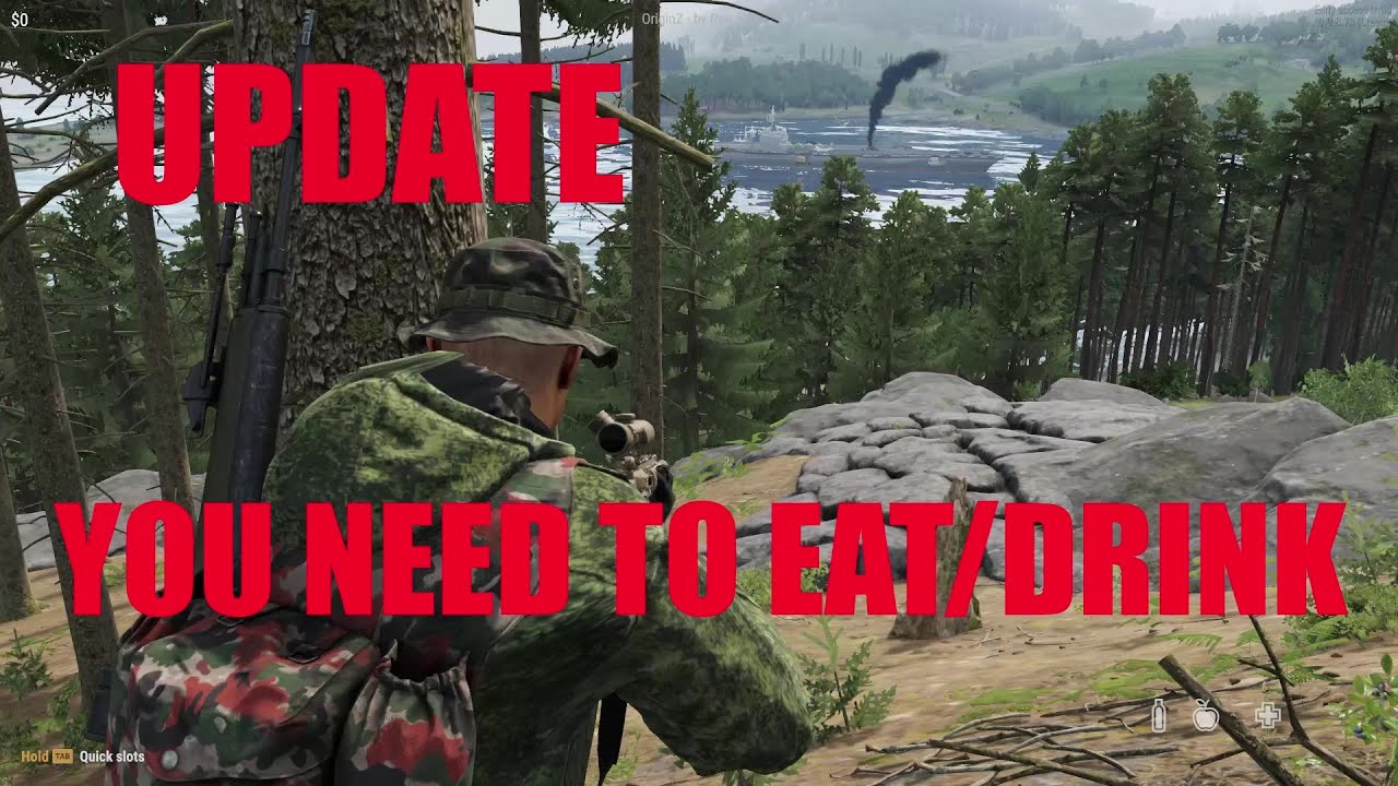 Arma Reforger DayZ MOD - UPDATE EAT/DRINK - YouTube