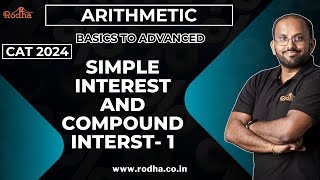 Simple Interest \u0026 Compound Interest 1 | CAT Preparation 2024 | Arithmetic | Quantitative Aptitude