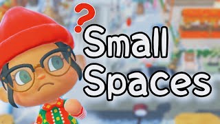 Festive Small Spaces | 25 Days Of Christmas Day 16| Animal Crossing New Horizons