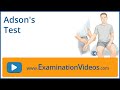 Adson's test