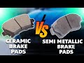 Ceramic vs Semi-Metallic Brake Pads –What's the Difference? ( Pros and Cons of Each)