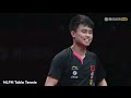 ma long vs zhou qihao 2020 throwback full match