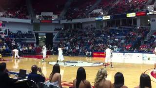 AcroDunk at the Mitchell Center