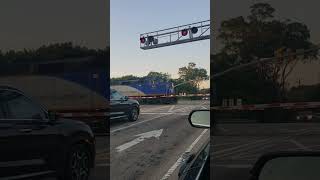 Amtrak Piedmont 76 passing through Morrisville, NC. #train #amtrak #piedmont