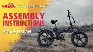 WTVA Orion Electric Bike - Assembly Instructions