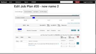 Introduction to comma CMMS Job Planner Module (this has been replaced, see description)