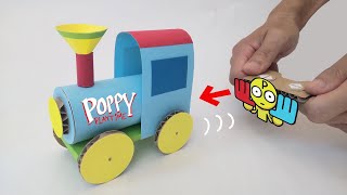 Poppy Playtime RC Train DIY videos｜FUNNY Handmade Cardboard Craft Toy