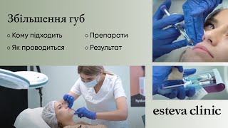 Збільшення губ в Esteva Clinic