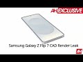 exclusive breaking leak samsung s galaxy z flip 7 leaked design revealed