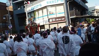 素盞雄神社（すさのおじんじゃ）　天王祭　本社神輿渡御　町屋地区　2018.6.2