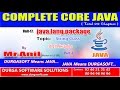 Core Java -  java.lang.package - String Interview Questions Part -1