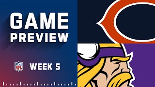 Chicago Bears vs. Minnesota Vikings Week 5 Game Preview