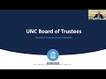 unc chapel hill board of trustees meeting january 23 2025