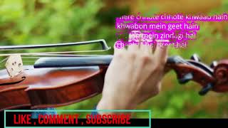 arjith sing song  flute violin (chahun main ya naa)