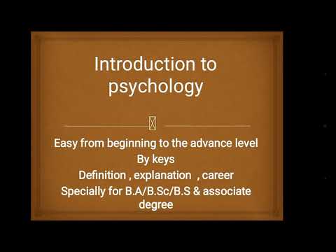 Introduction To Psychology|career In Psychology|B.A/B.Sc/B.S\CSS & NET ...