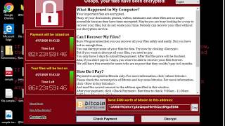 Wannacry Ransomware Demo