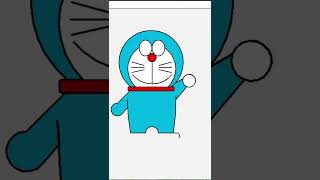 Draw a Doraemon using Python | Turtle Module | Graphics in python | python programming #shorts