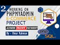 E-Commerce Website using PHP/MySQL || Working with Database || Part -2 || Tutorial Rays