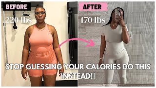 The REAL Reason You’re Not Losing Weight. You’re Doing This Wrong! Count calories to lose weight.