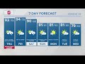 CONNECTICUT FORECAST: Midday- July 27, 2023