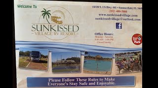 Tour of Sunkissed Village RV Resort, FL