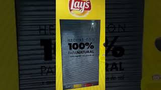 Lays chips vending machine