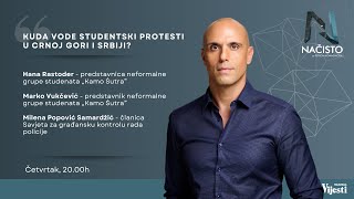 NAČISTO: Kuda vode studentski protesti u Crnoj Gori i Srbiji? | Vijesti online