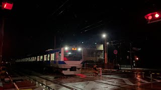 【雪の中の疎開返却】回9330M E531系回送電車 通過 (K407編成)