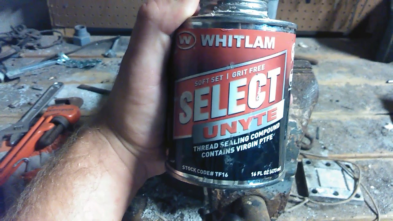 How To Properly Apply Thread Sealant/ Pipe Sealant - YouTube