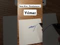 İmza atın karalamayın sizin de estetik ve güçlü bir imzanız olmalı signature imza imzatasarımı