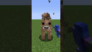 BRAUNE PILZKUH BEKOMMEN + NEUES ESSEN! I Minecraft - deutsch #Shorts