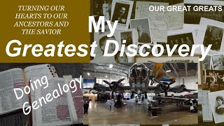 My Greatest Discovery doing Genealogy. It's a WWII & Love Story.