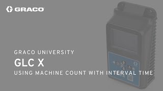 GLC X Auto Lube Controller Machine Count WITH Interval Time Program Operation