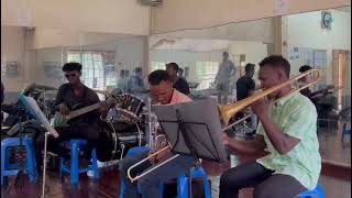 Kampala Jazz orchestra East African country called Uganda Marvin Trumpet Marvin Trombone