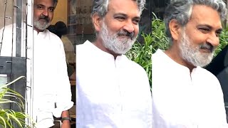Director SS Rajamouli With Family Spotted @ Bandra In Mumbai | #SSMB29 | Filmyfocus.com
