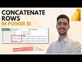CONCATENATE Rows in Power BI | Business Case