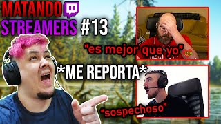 Matando STREAMERS de TARKOV pero ME REPORTAN! #13 *CON REACCIONES*