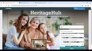 Genealogy Database Basics: Heritage Hub
