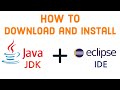 How to install Eclipse IDE for JAVA Programming + install JDK | Windows 10